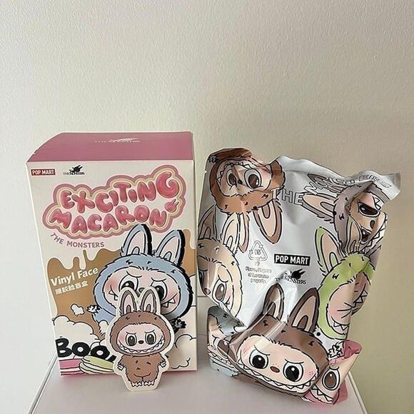 Pop Mart Labubu The Monsters – Macaron Series "TOFFEE" - Picture 3 of 7